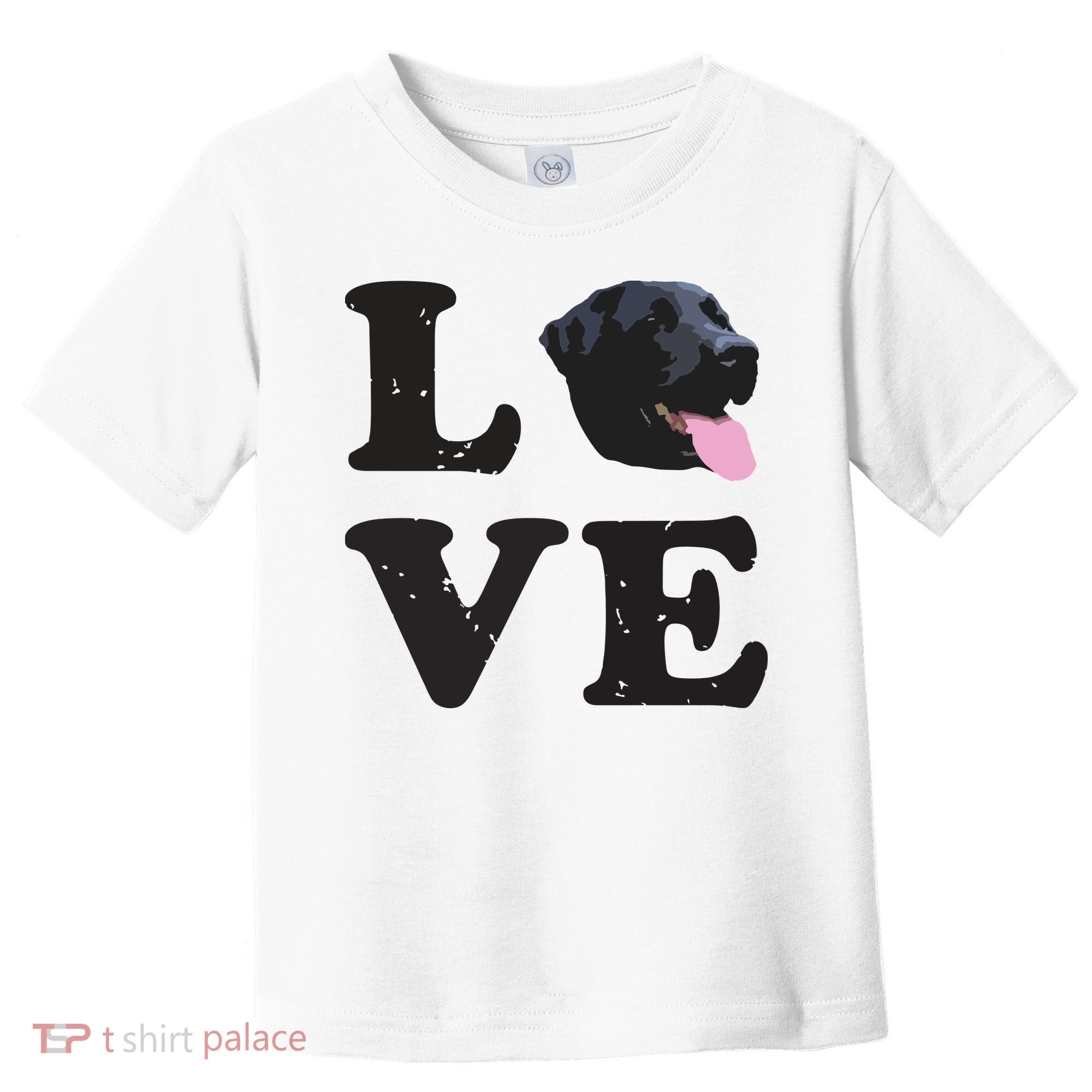 I Love My Black Lab Labrador Retriever Dog Tee Toddler T-Shirt
