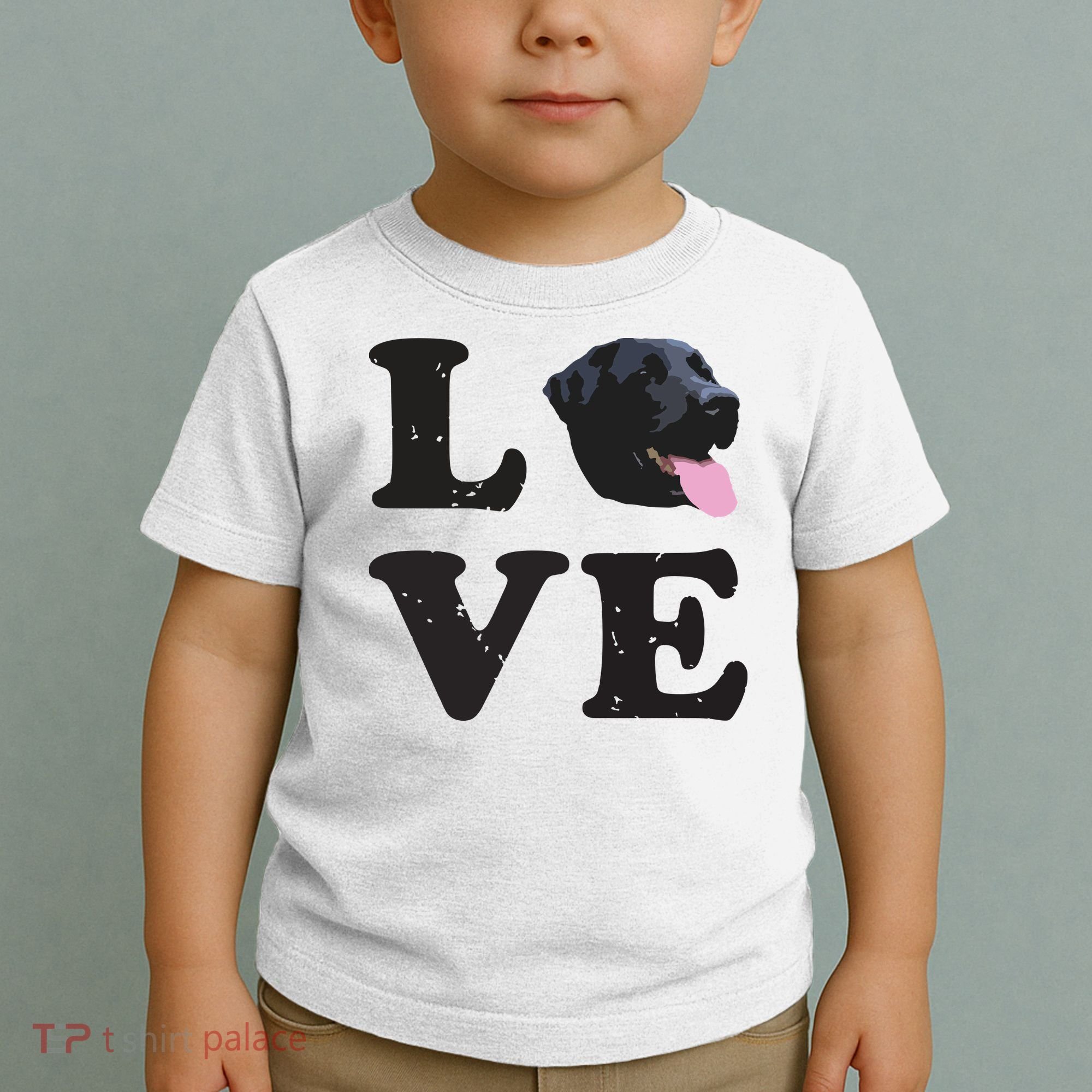 I Love My Black Lab Labrador Retriever Dog Tee Toddler T-Shirt