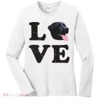 I Love My Black Lab Labrador Retriever Dog Tee Women's Long Sleeve Shirt thumb 0