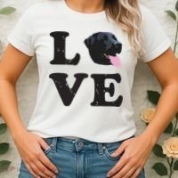 I Love My Black Lab Labrador Retriever Dog Tee Women's T-Shirt thumb 2