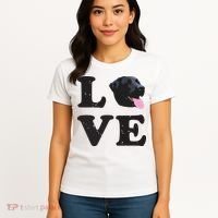 I Love My Black Lab Labrador Retriever Dog Tee Women's T-Shirt thumb 4