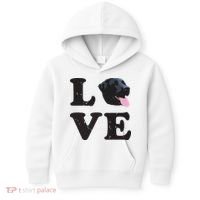 I Love My Black Lab Labrador Retriever Dog Tee Kids Hoodie thumb 0