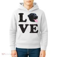 I Love My Black Lab Labrador Retriever Dog Tee Kids Hoodie thumb 4