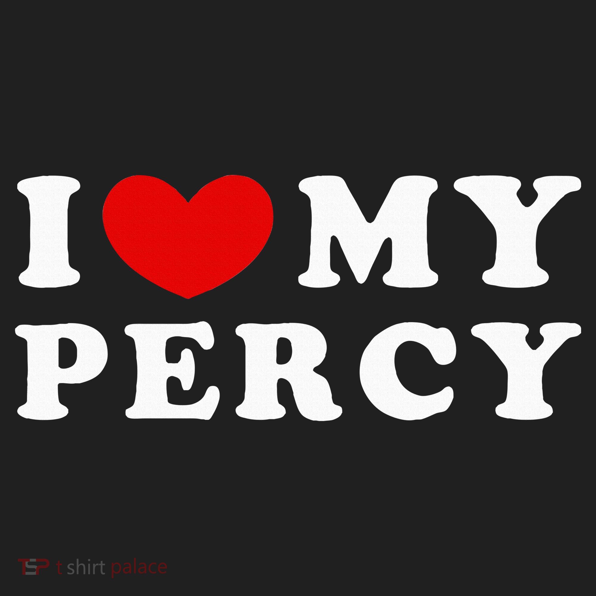 I Love My Percy I Heart My Percy Women's Sweatshirt