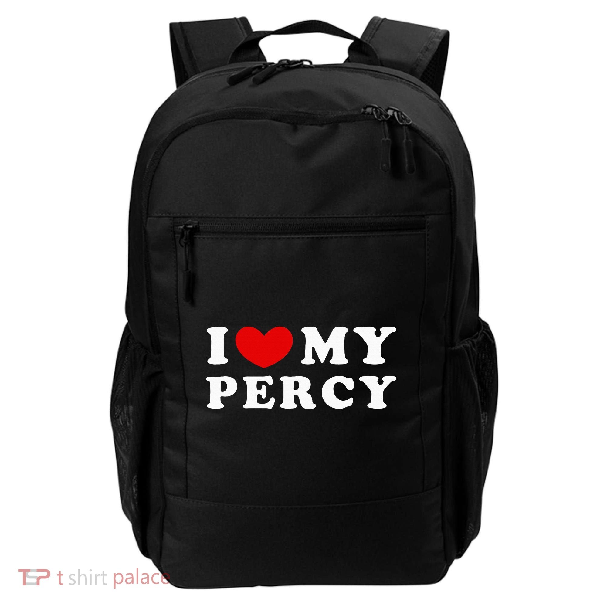 I Love My Percy I Heart My Percy Backpack