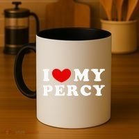 I Love My Percy I Heart My Percy Coffee Mug thumb 4