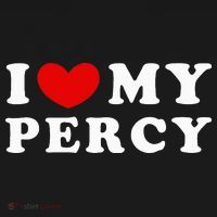I Love My Percy I Heart My Percy Women's Hoodie thumb 2