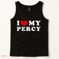 I Love My Percy I Heart My Percy Tank Top thumb 2