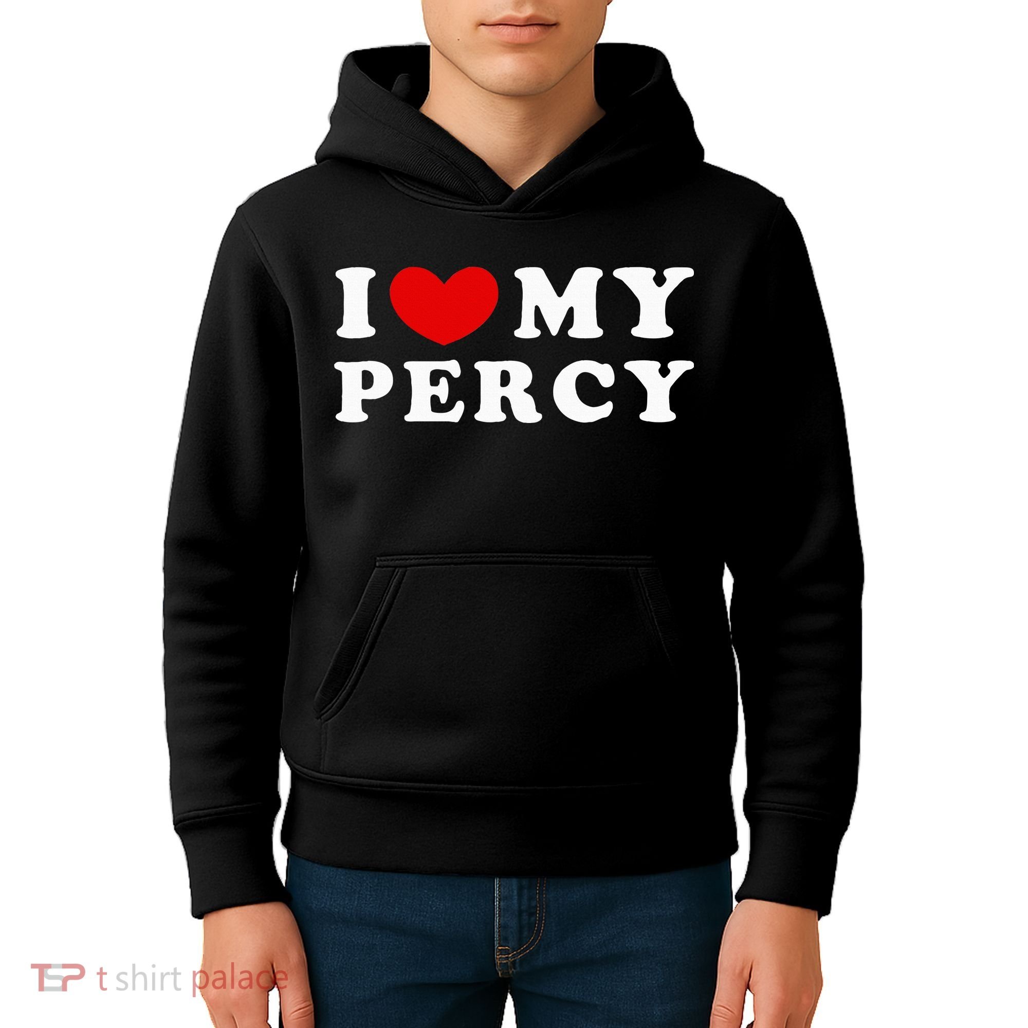 I Love My Percy I Heart My Percy Kids Hoodie