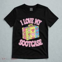 I Love My Sootcase Suitcase Funny Trending Saying Travel T-Shirt thumb 5