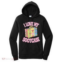 I Love My Sootcase Suitcase Funny Trending Saying Travel Women's Hoodie thumb 0