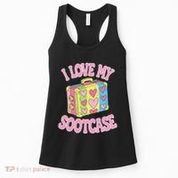 I Love My Sootcase Suitcase Funny Trending Saying Travel Women's Tank Top thumb 0
