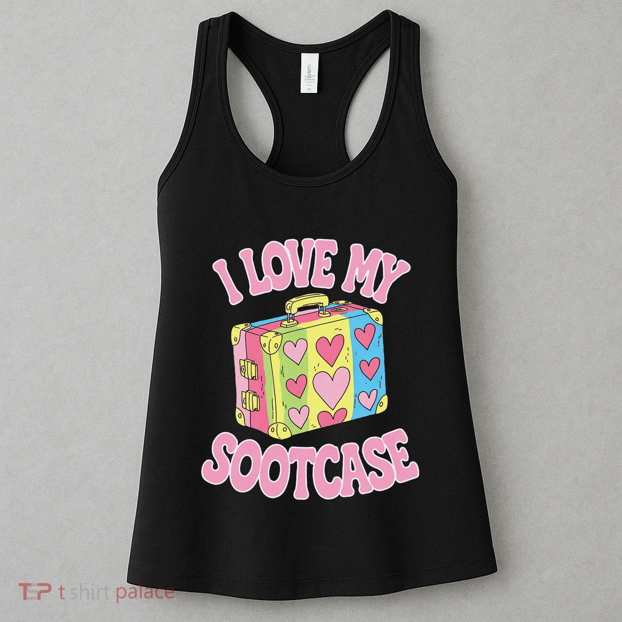 I Love My Sootcase Suitcase Funny Trending Saying Travel Women's Tank Top