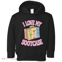 I Love My Sootcase Suitcase Funny Trending Saying Travel Toddler Hoodie thumb 0