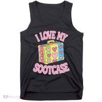 I Love My Sootcase Suitcase Funny Trending Saying Travel Tank Top thumb 0