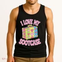 I Love My Sootcase Suitcase Funny Trending Saying Travel Tank Top thumb 3