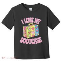 I Love My Sootcase Suitcase Funny Trending Saying Travel Toddler T-Shirt thumb 0