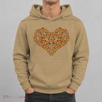 I Love Monarchs Butterfly Heart Gift Hoodie thumb 0