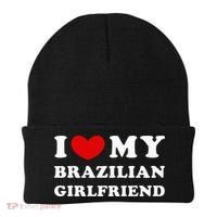 I Love My Brazilian Girlfriend Beanie thumb 0