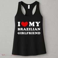 I Love My Brazilian Girlfriend Women's Tank Top thumb 3