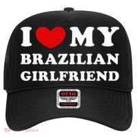 I Love My Brazilian Girlfriend Hat thumb 0