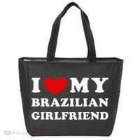 I Love My Brazilian Girlfriend Tote Bag thumb 0