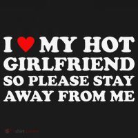 I Love My Hot Girlfriend So Please Stay Away From Me Women's Hoodie thumb 2