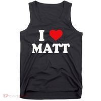 I Love Matt I Heart Matt Tank Top thumb 0