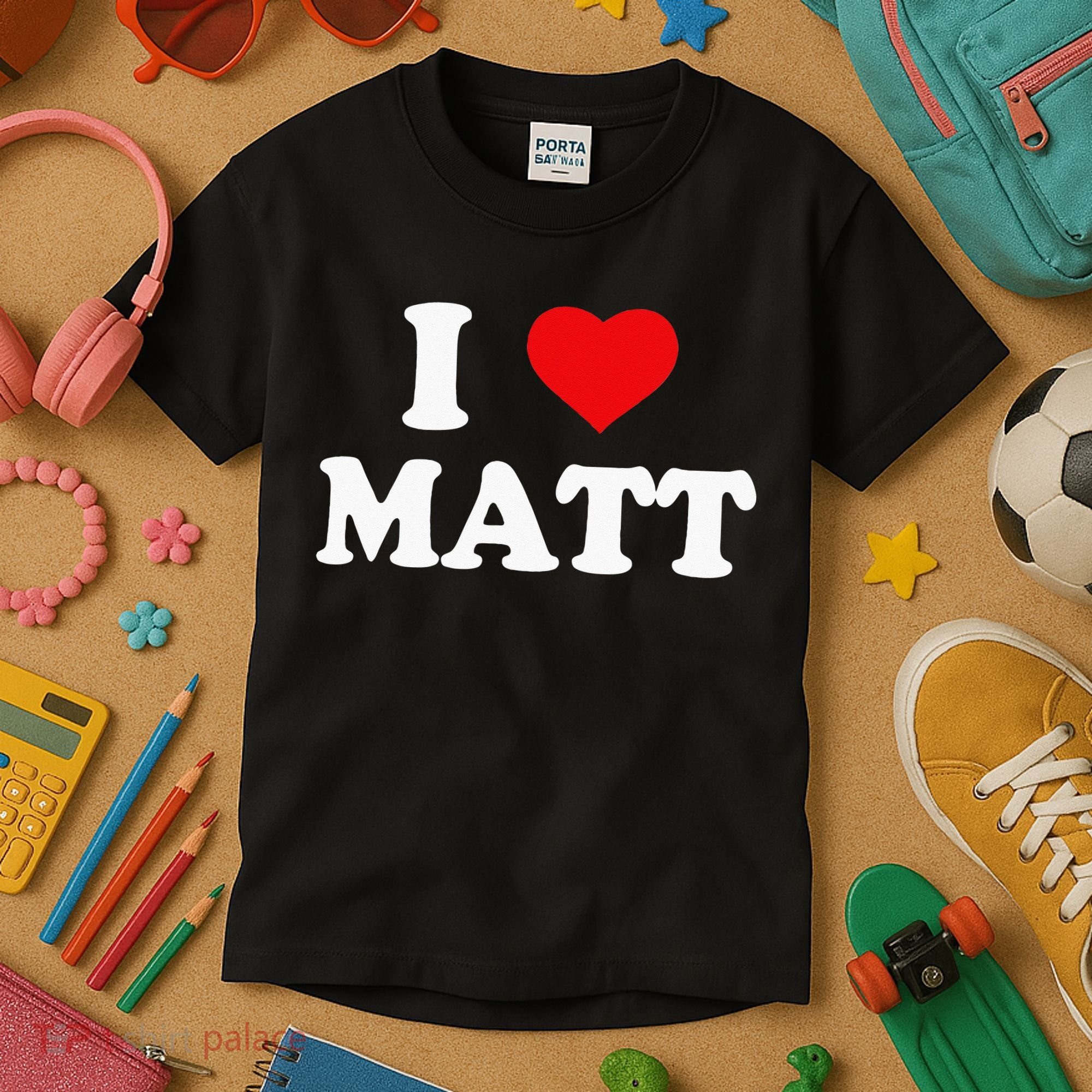 I Love Matt I Heart Matt Kids T-Shirt