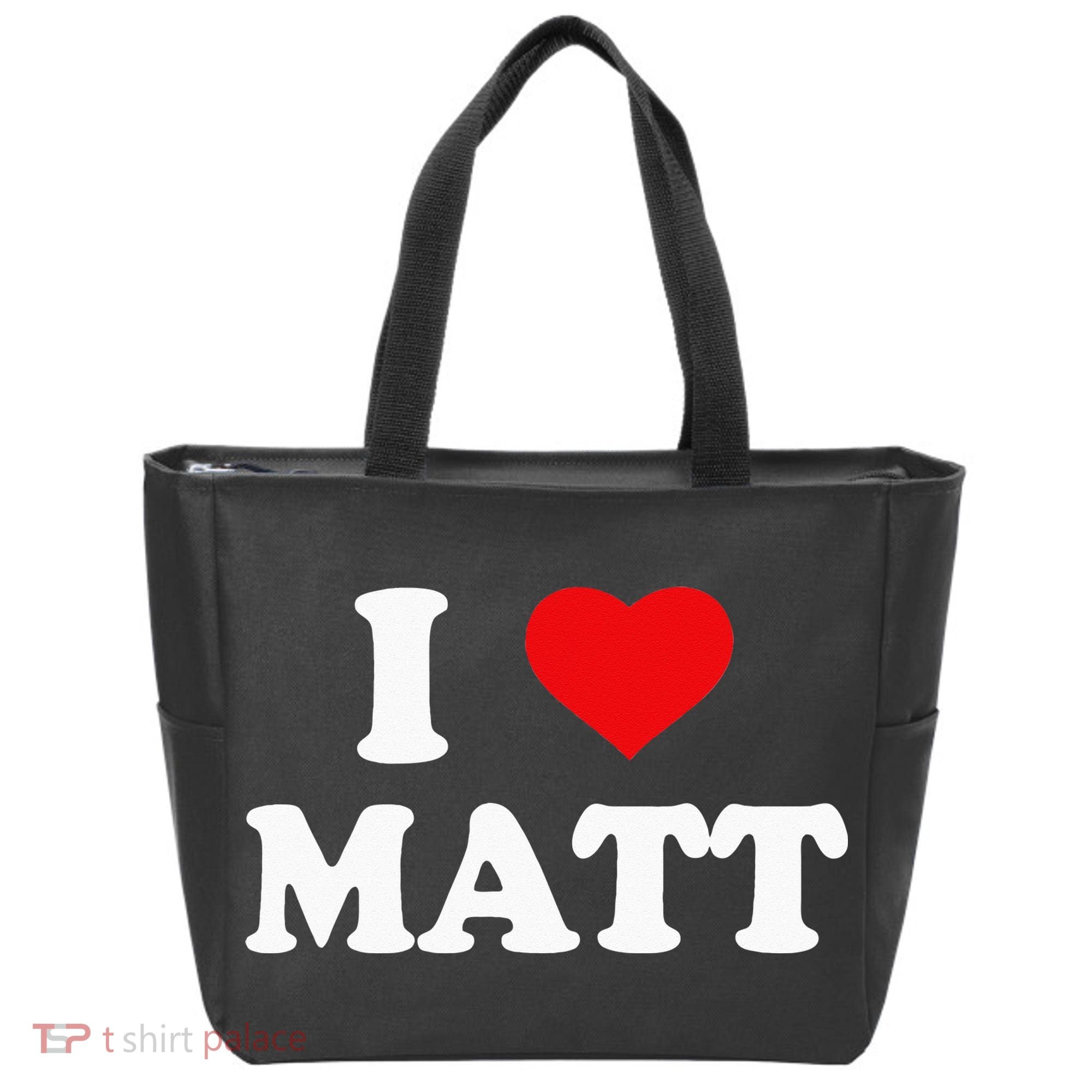 I Love Matt I Heart Matt Tote Bag