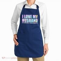 I Love My Husband But Sometimes I Wanna Square Up Apron thumb 2
