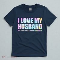 I Love My Husband But Sometimes I Wanna Square Up T-Shirt thumb 5