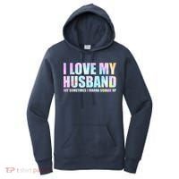 I Love My Husband But Sometimes I Wanna Square Up Women's Hoodie thumb 0