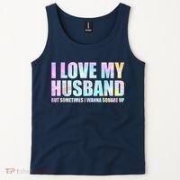I Love My Husband But Sometimes I Wanna Square Up Tank Top thumb 2