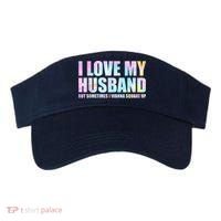 I Love My Husband But Sometimes I Wanna Square Up Visor thumb 0