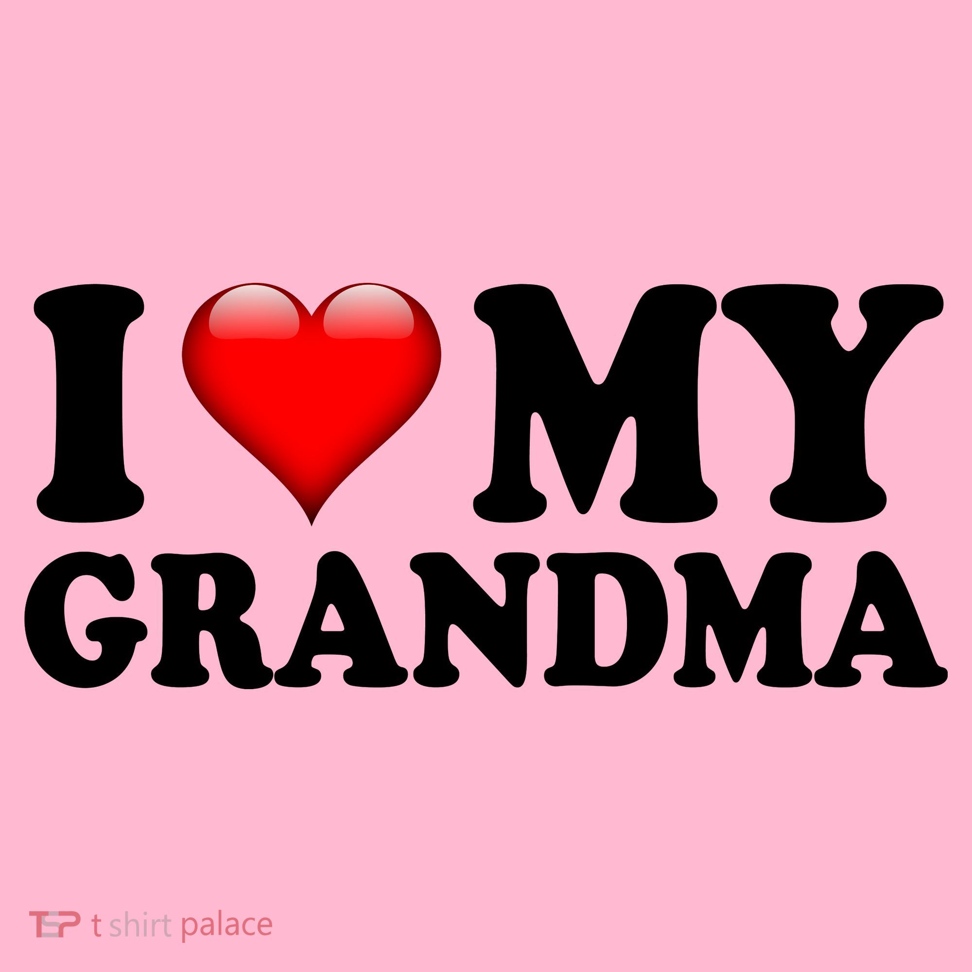 I Love My Grandma Coaster
