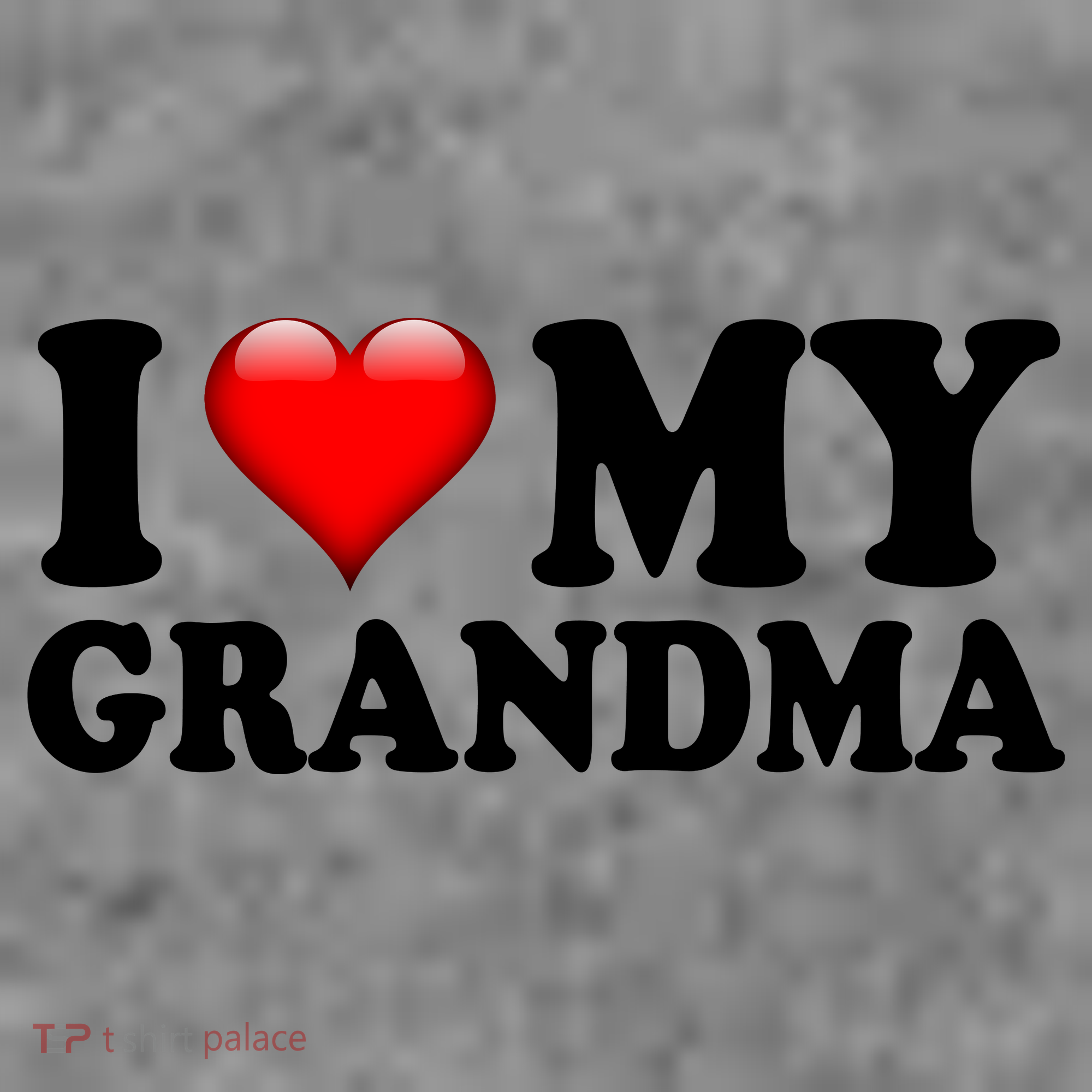 I Love My Grandma Toddler Hoodie