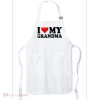 I Love My Grandma Apron thumb 0