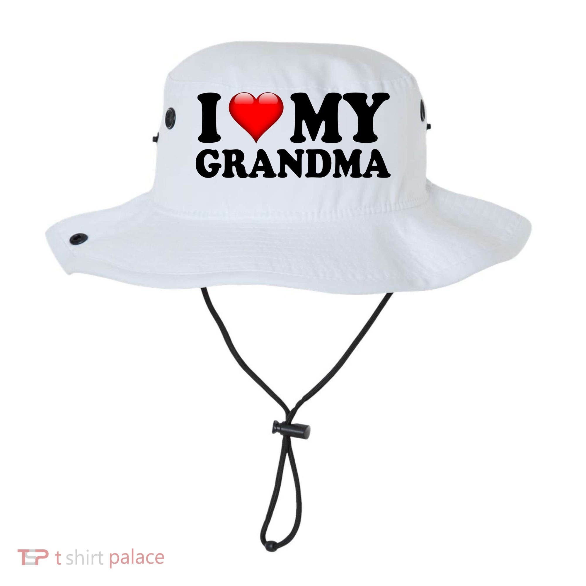 I Love My Grandma Bucket Hat