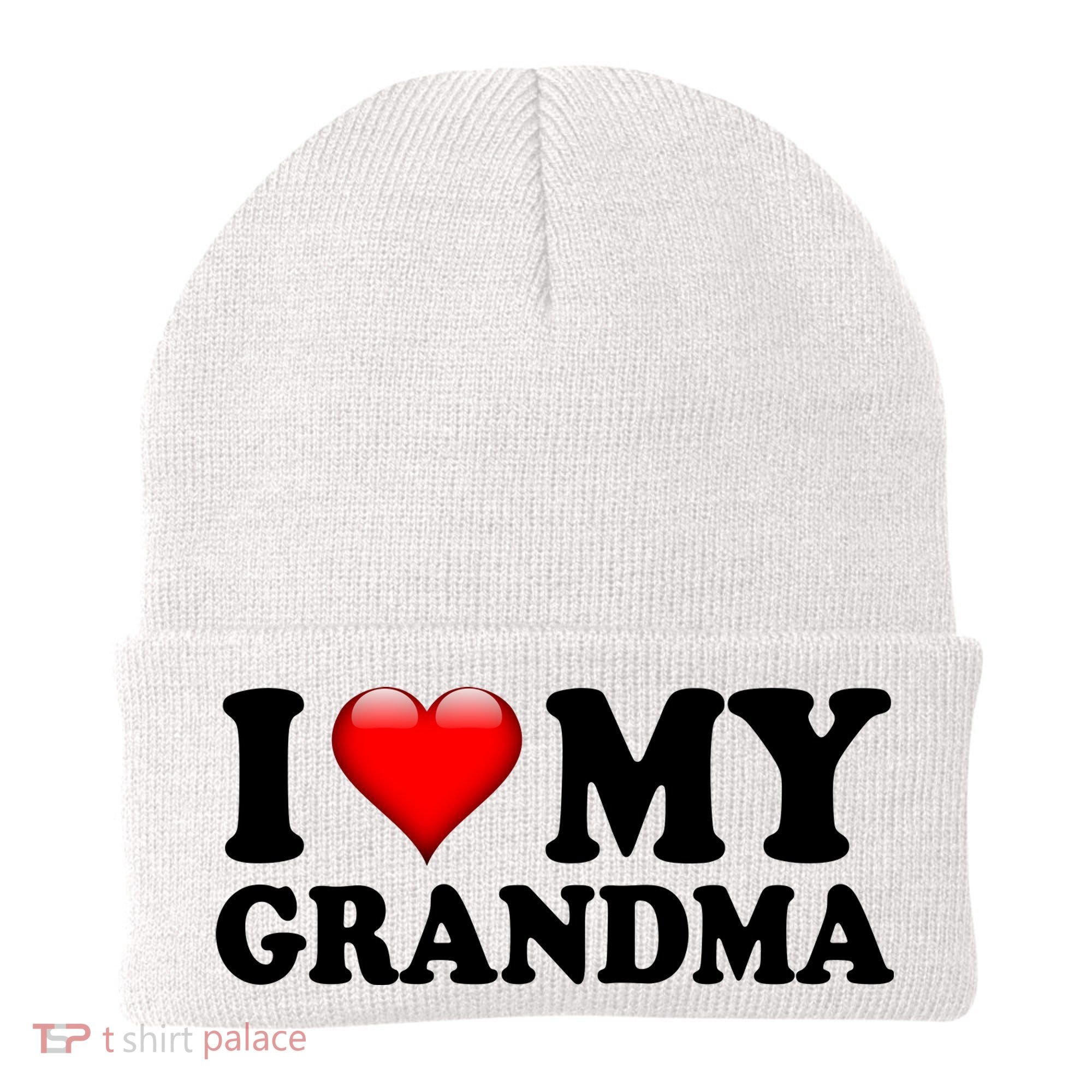 I Love My Grandma Beanie