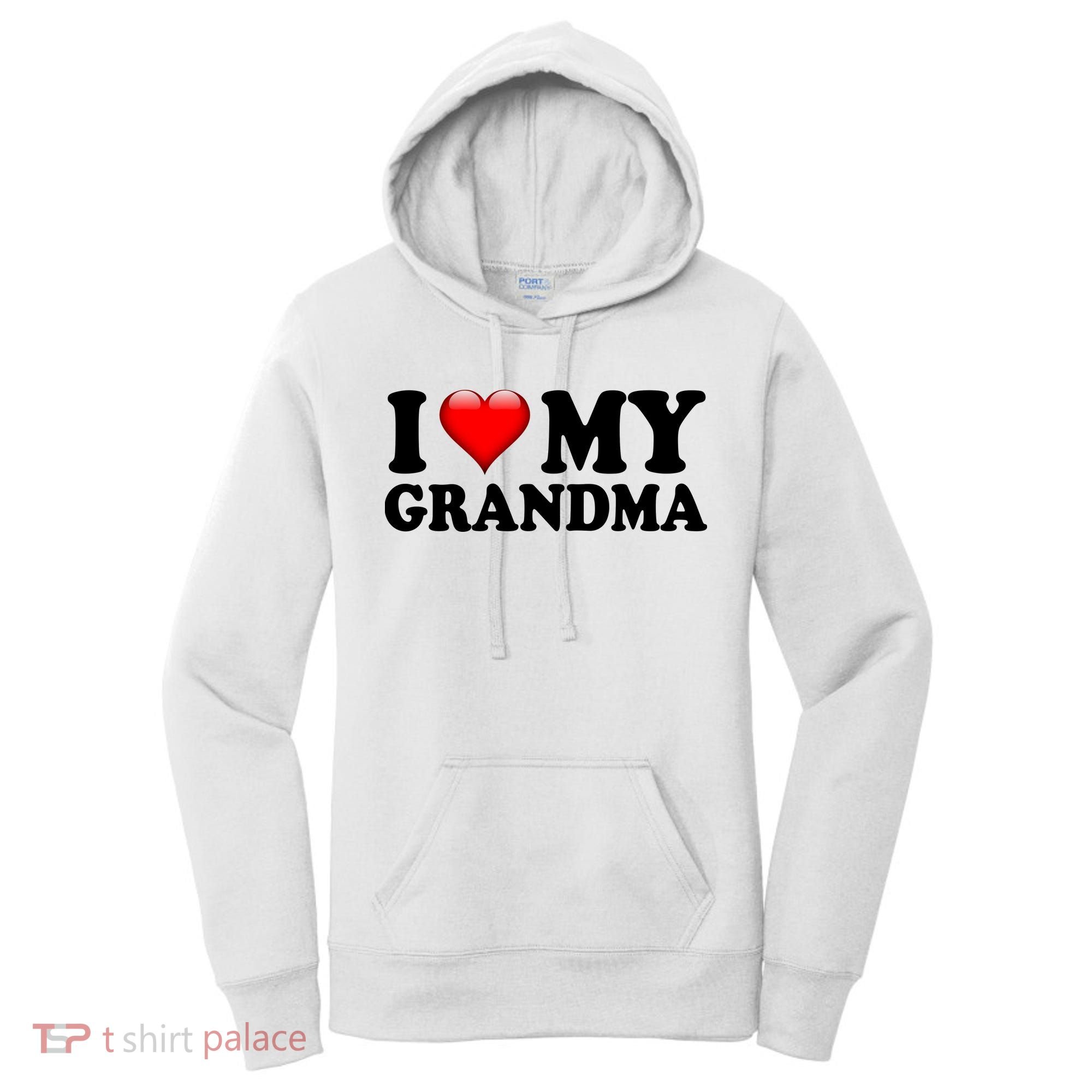 I Love My Grandma Women's Hoodie
