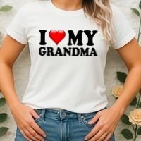 I Love My Grandma Women's T-Shirt thumb 2