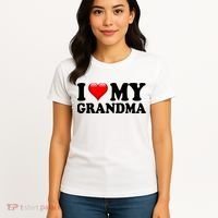I Love My Grandma Women's T-Shirt thumb 4