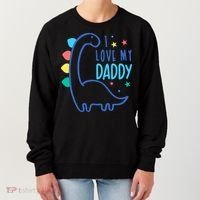 I Love My Daddy Dinosaur Women's Sweatshirt thumb 0