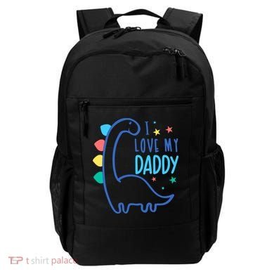 I Love My Daddy Dinosaur Backpack