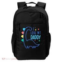 I Love My Daddy Dinosaur Backpack thumb 0