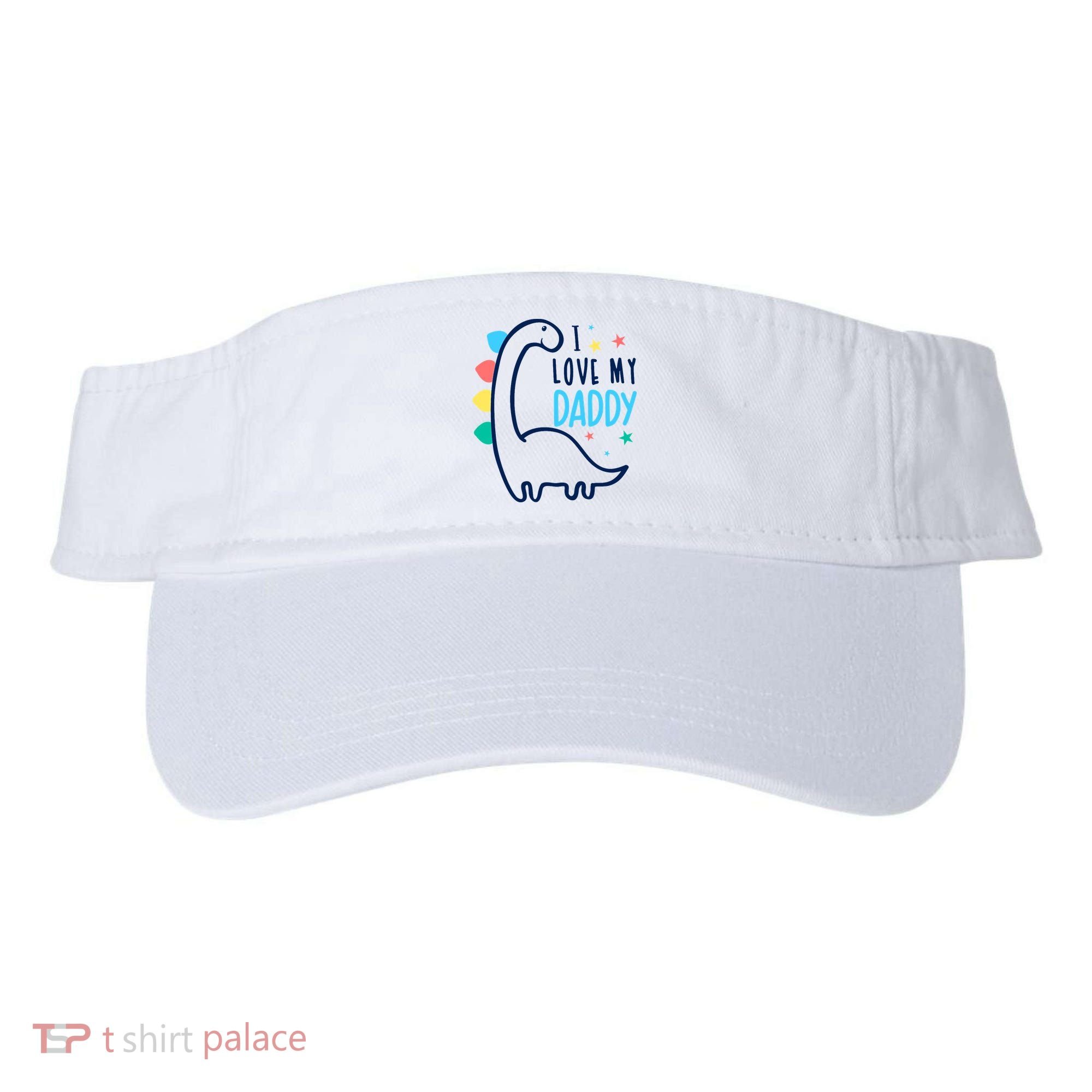 I Love My Daddy Dinosaur Visor