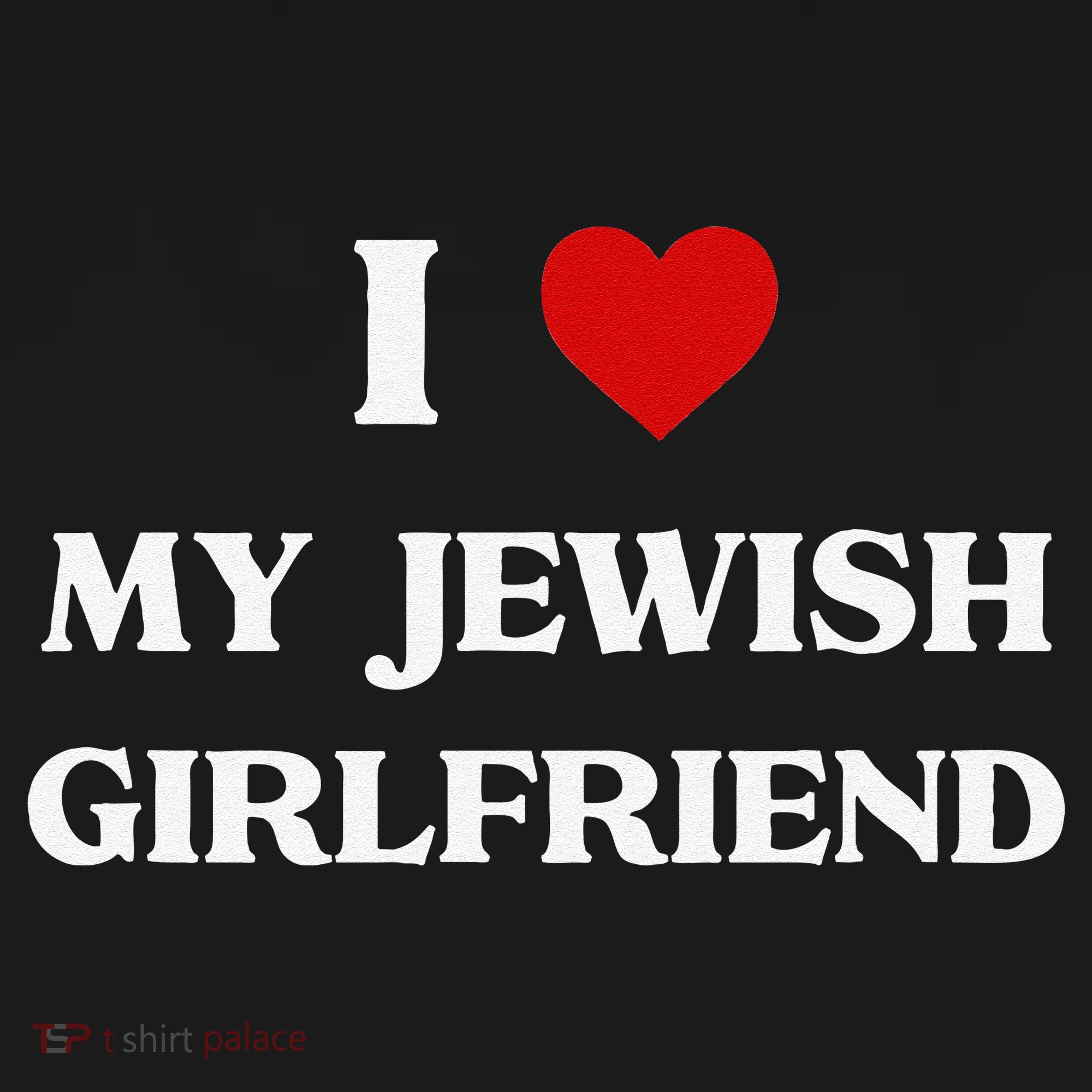 I Love My Jewish Girlfriend Birthday Valentine's Day Gift Women's Hoodie
