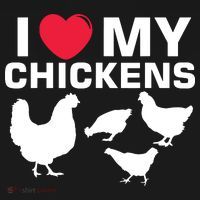 I Love My Chickens Chicken Ornament thumb 1