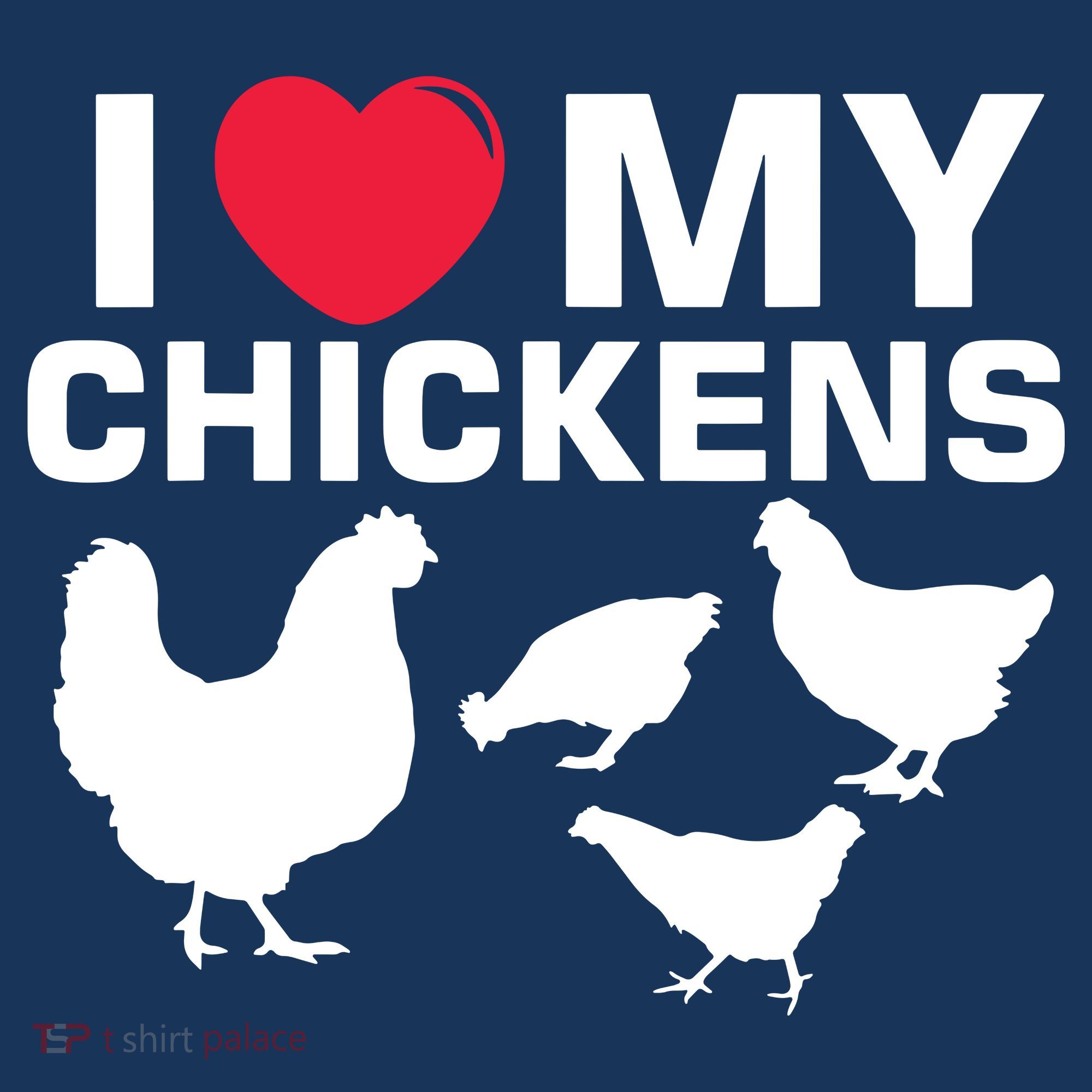 I Love My Chickens Chicken Sweatshirt